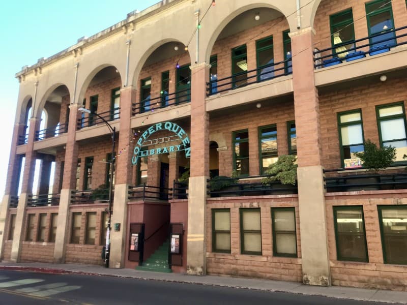 Copper Queen Library in Bisbee, AZ