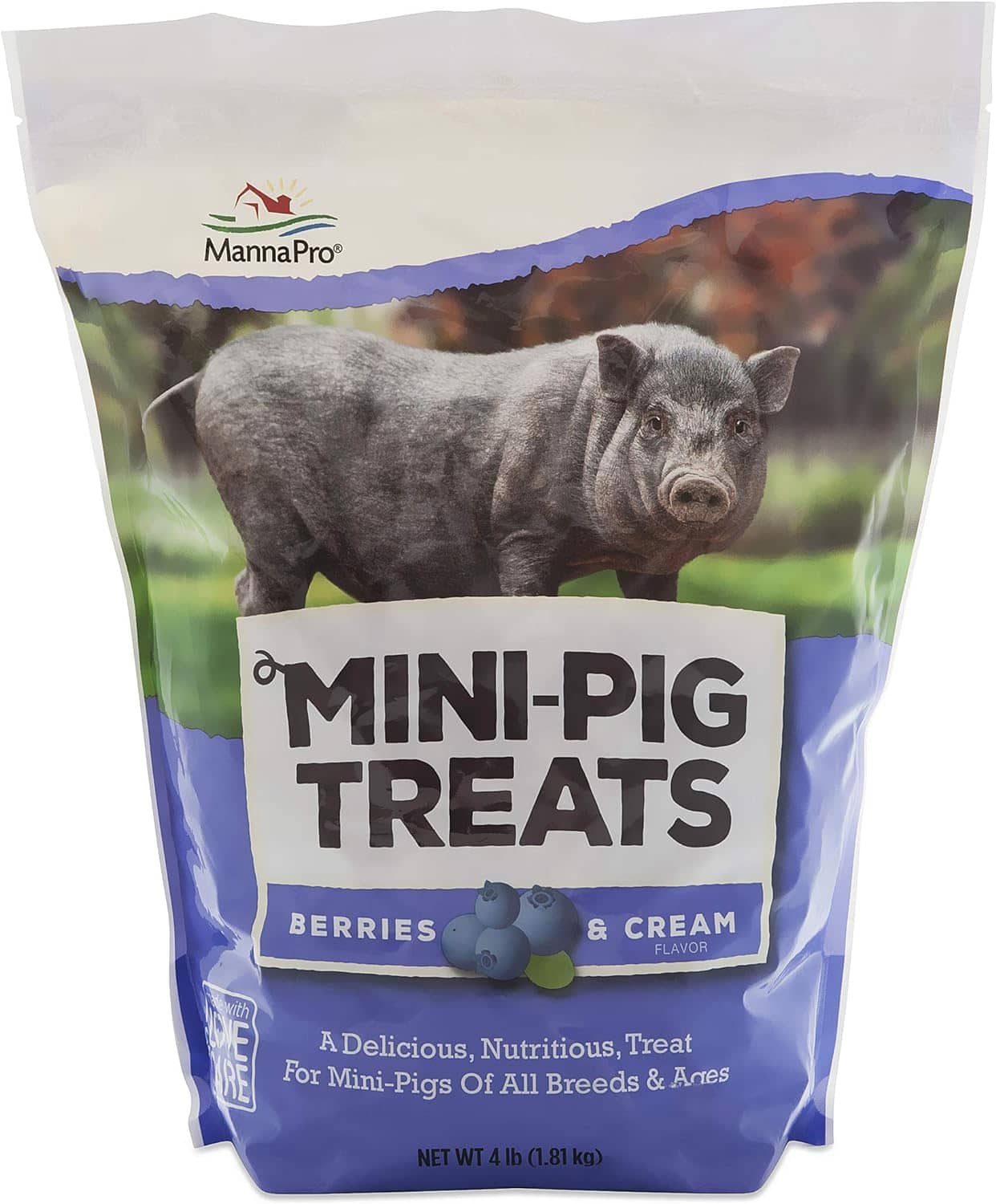 Manna Pro Berries & Cream Flavor Mini-Pig Treats