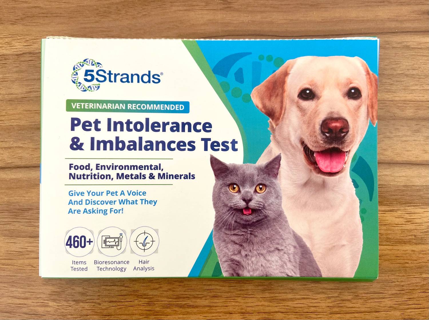 5Strands Pet Intolerances and Imbalances Test Review - test kit