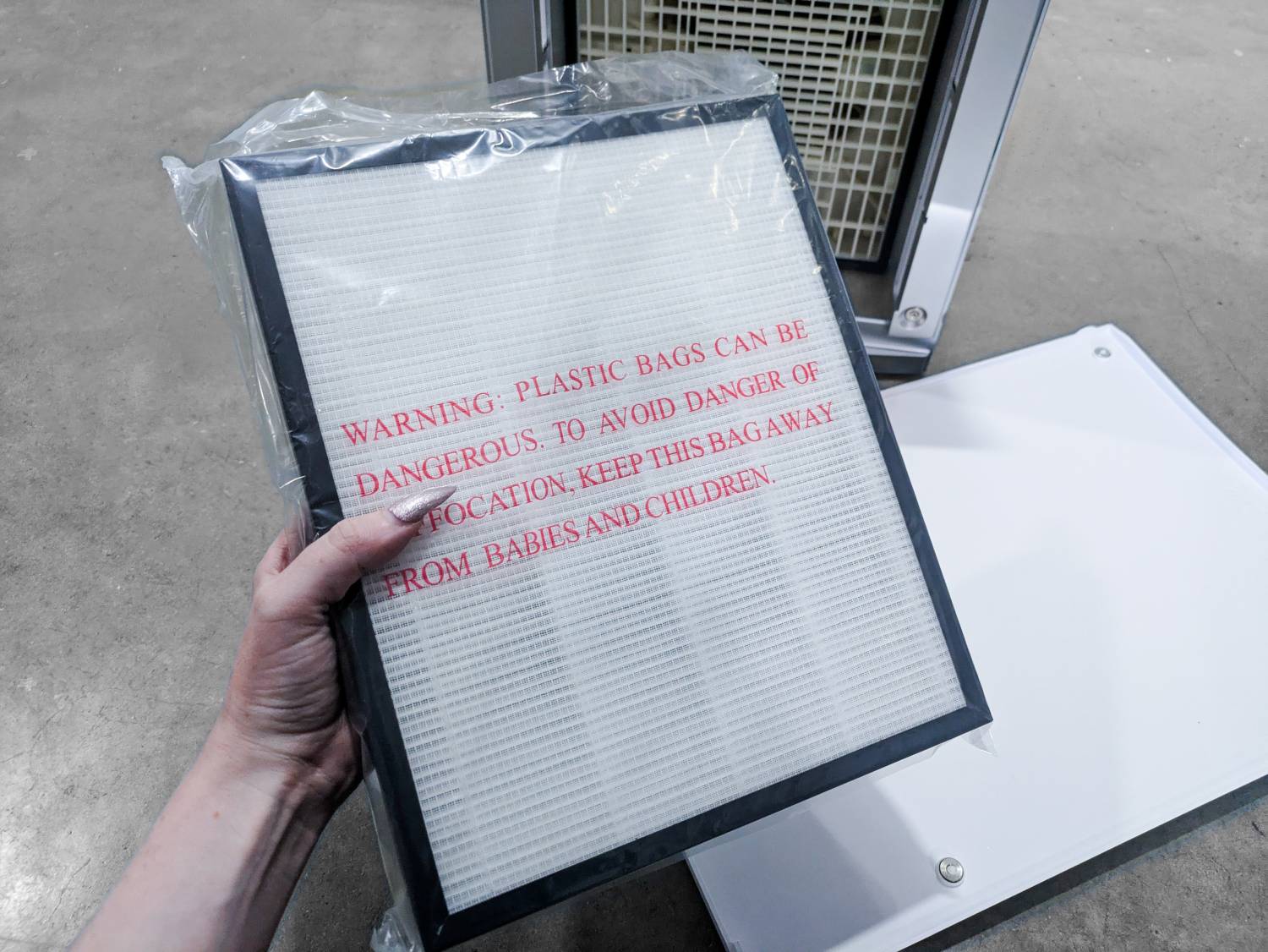 Intellipure Compact Air Purifier Review - assembling product