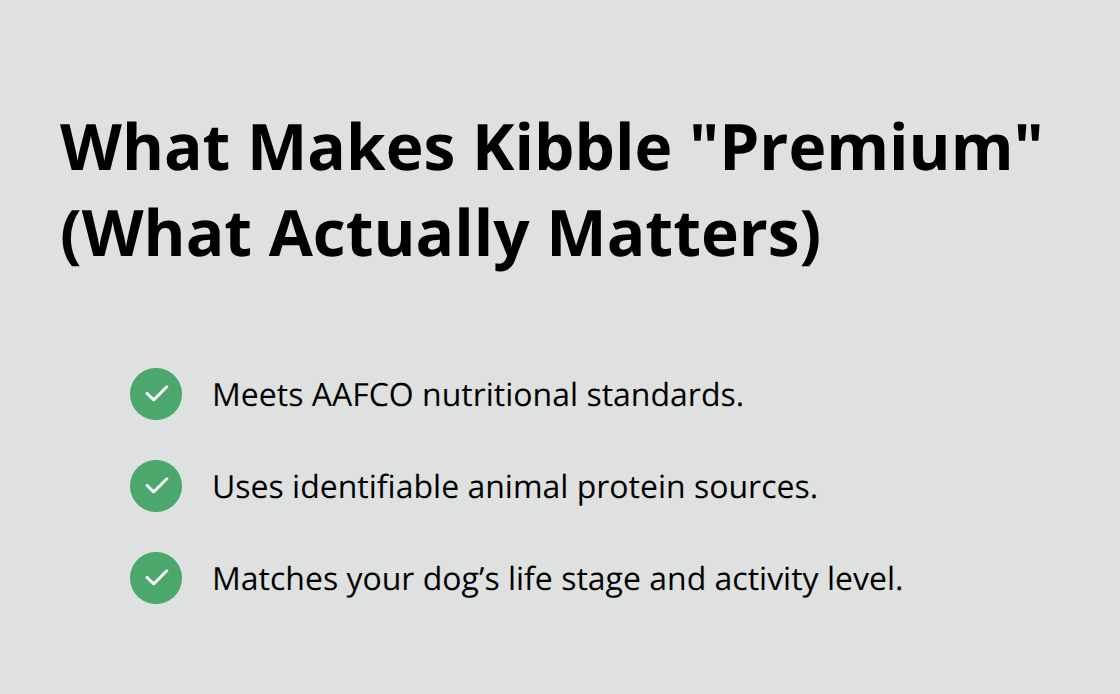 Checklist of evidence-based criteria for premium kibble - best dog diets 2027
